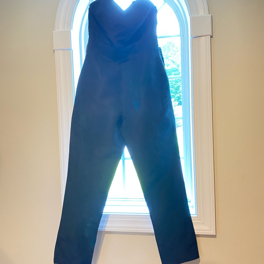Alexia Maria JUMPSUITS Silk Faille Bow Back Jumpsuit. - Picture 5 of 7